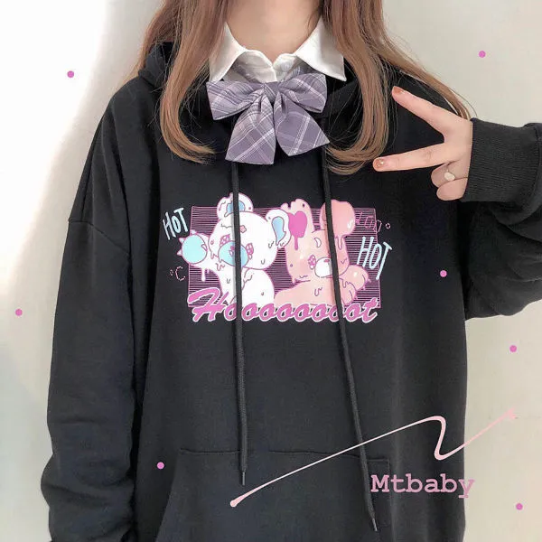 Melting Candy Bear Hoodie