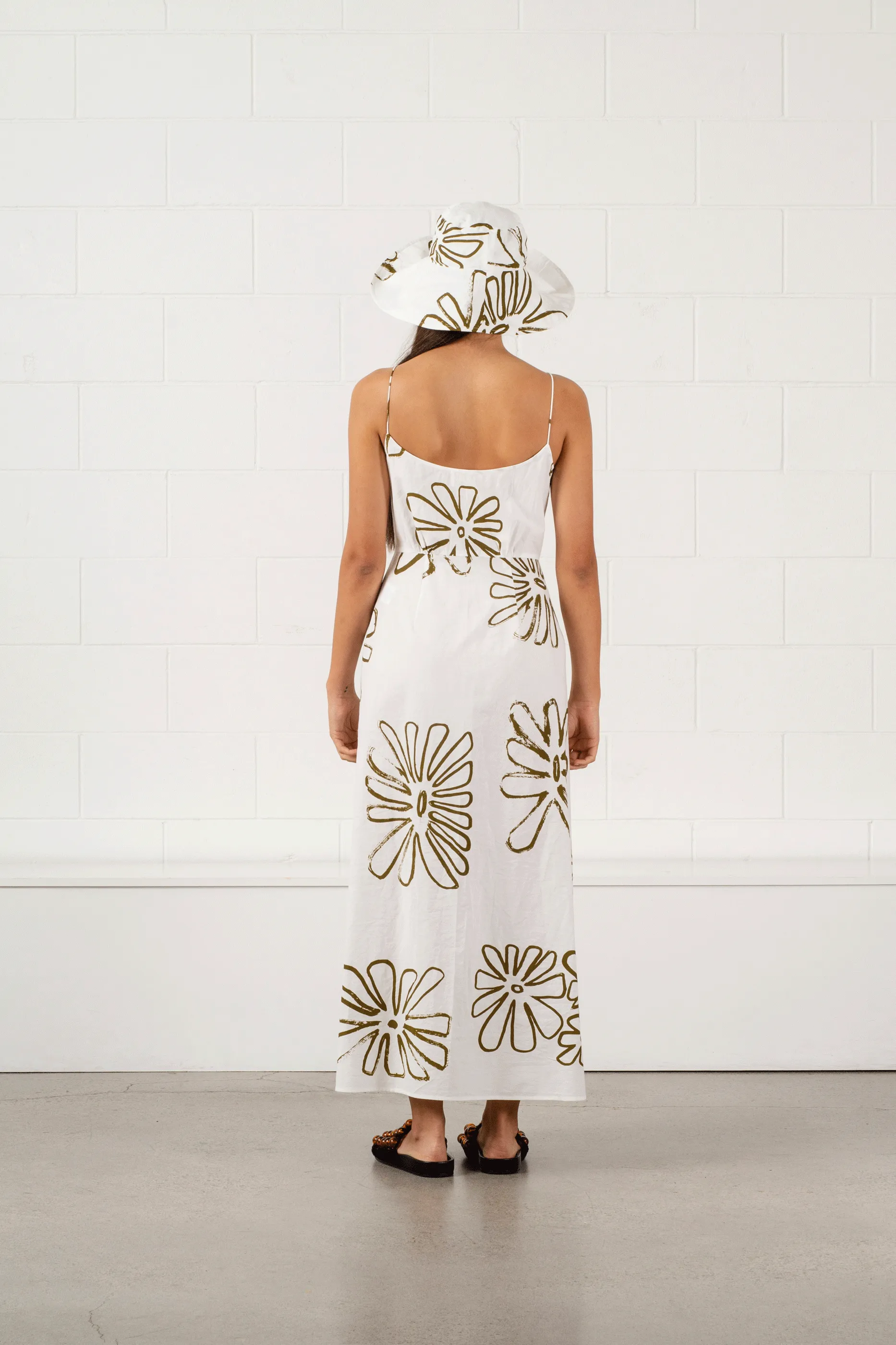 Mia Dress - Cosmos / Ivory