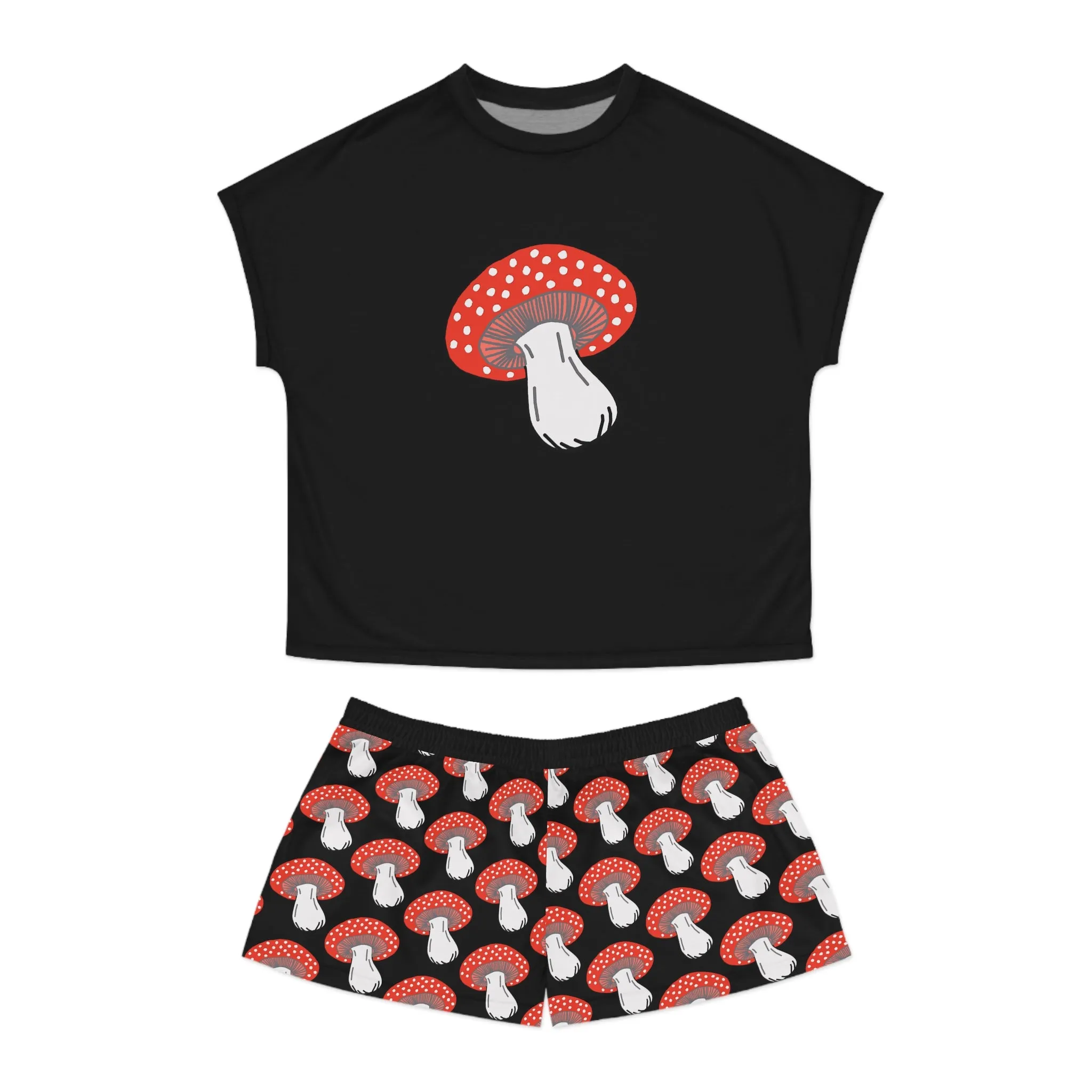 Mushroom Short Pajama Set