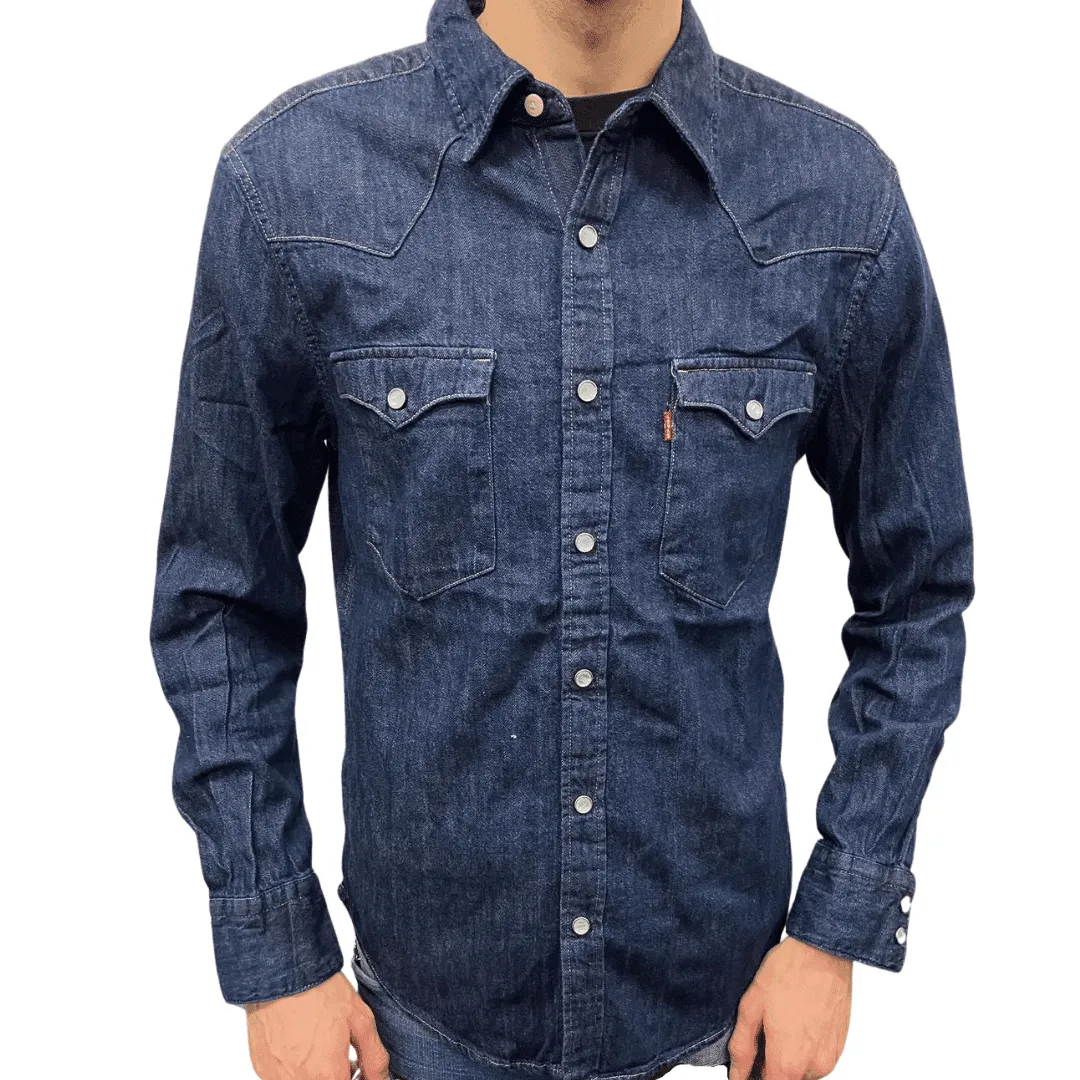 Mystery Logo Denim Shirt