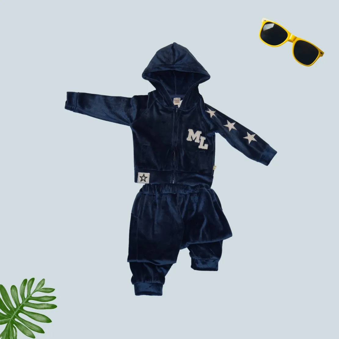 Navy Blue Sweatshirt and Joggers for Kids