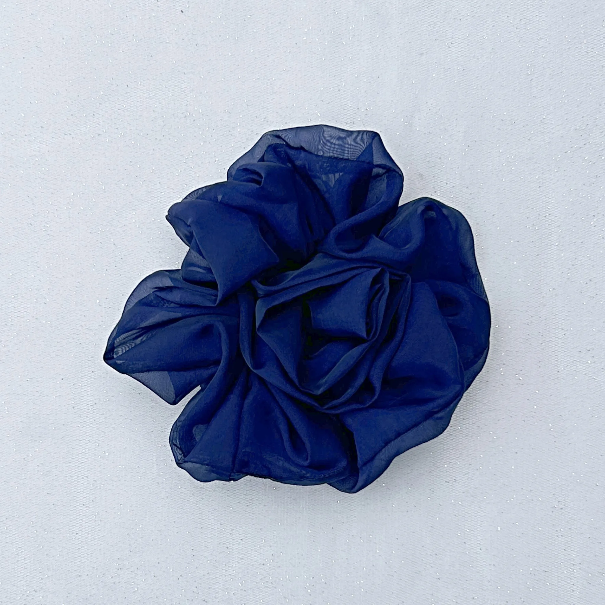 Navy Corsage Rose Hair Clip Flower Hair Clip Flower Pin