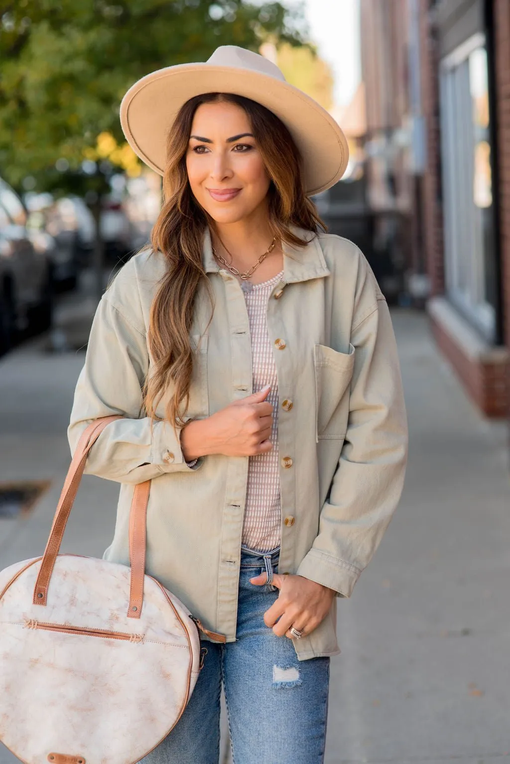 Neutral Basic Shacket