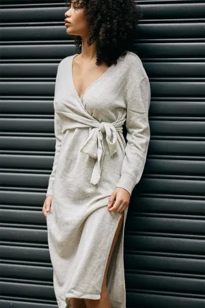 Opal Cashmere Blend Dress // Sea Salt Heather