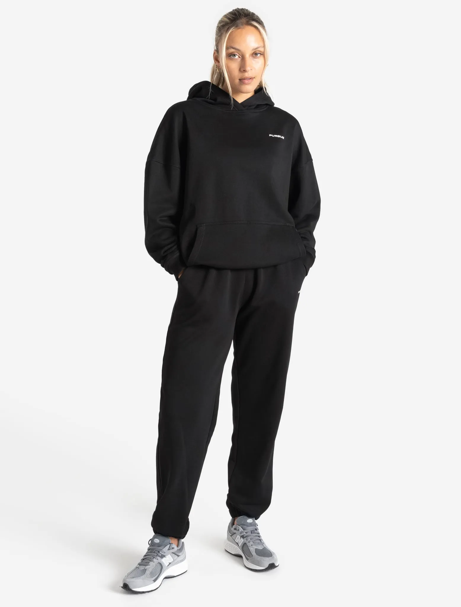 Oversized Joggers - Black