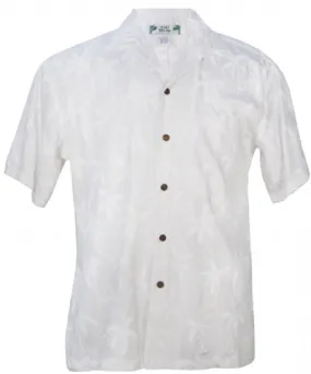 Palm Trees Mens Shirt in White