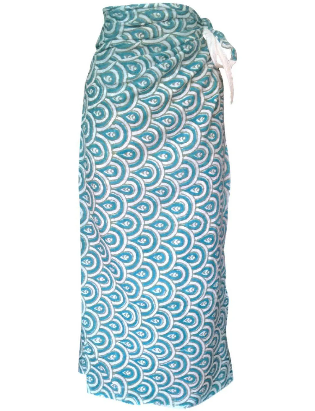 Peacock Teal Sarong