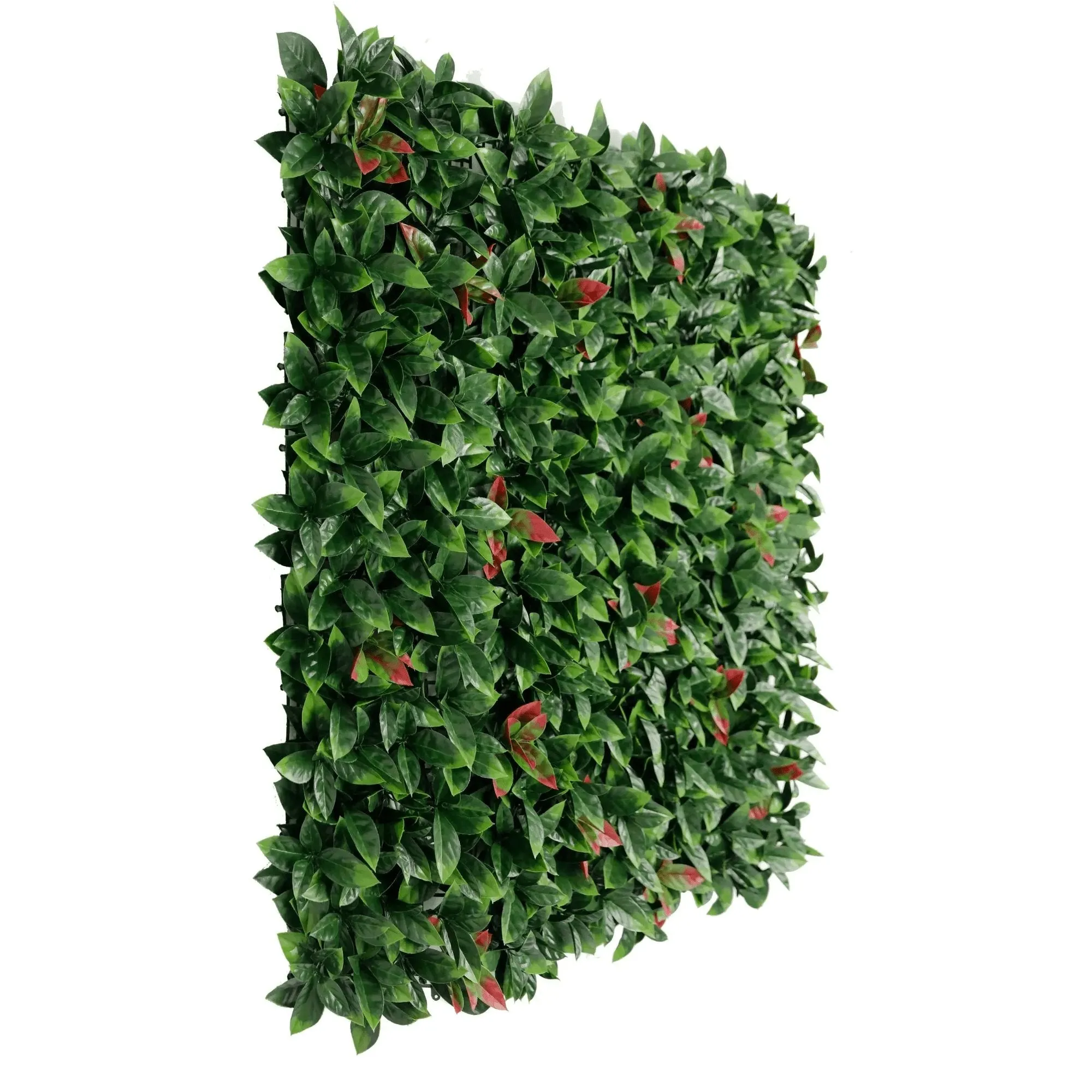 Photinia Artificial Hedge Panel / Fake Vertical Garden 1m x 1m UV Resistant