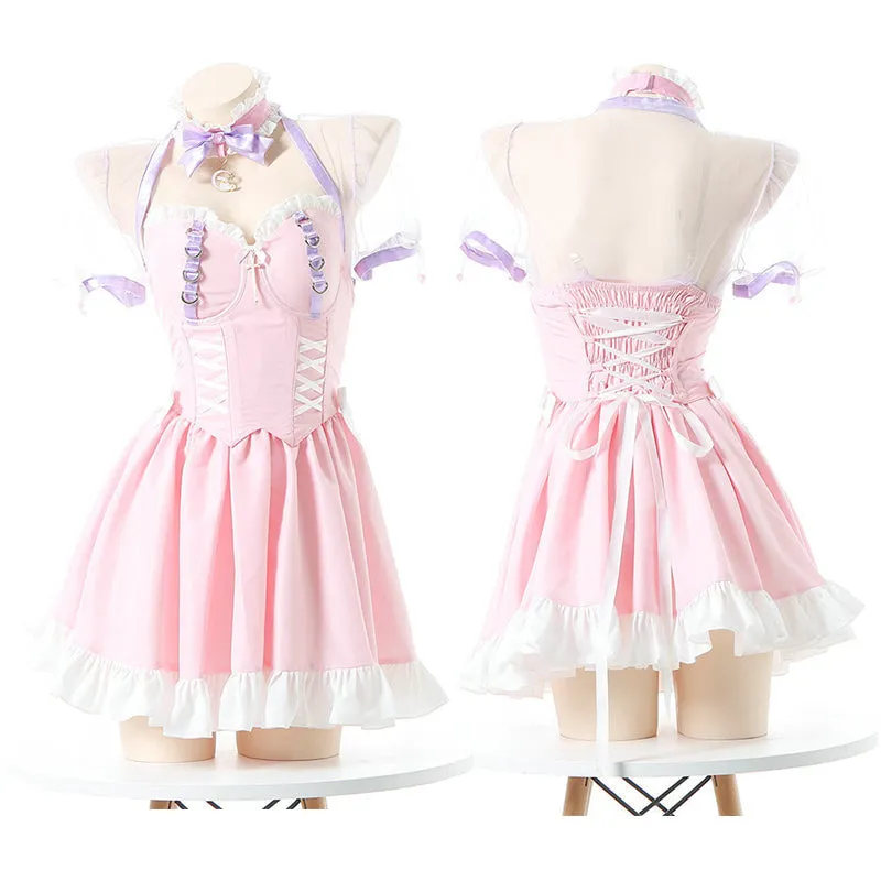 Pink Princess Maid Dress