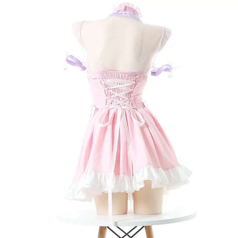 Pink Princess Maid Dress