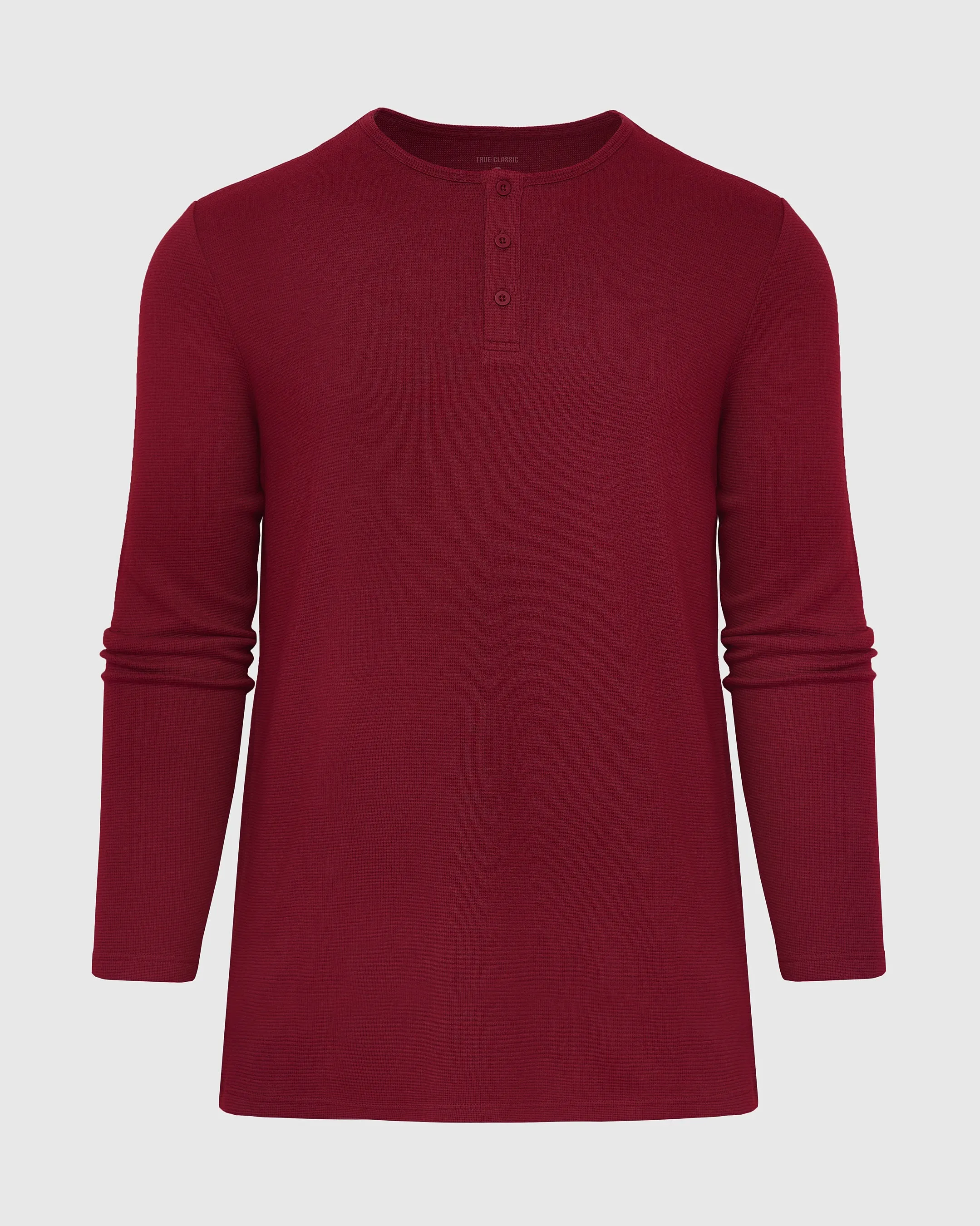 Pinot Tall Waffle Long Sleeve Henley