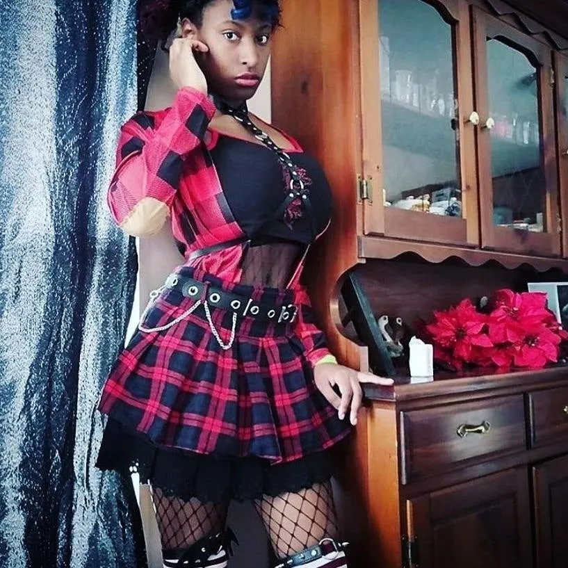 Plaid School Girl Skirt