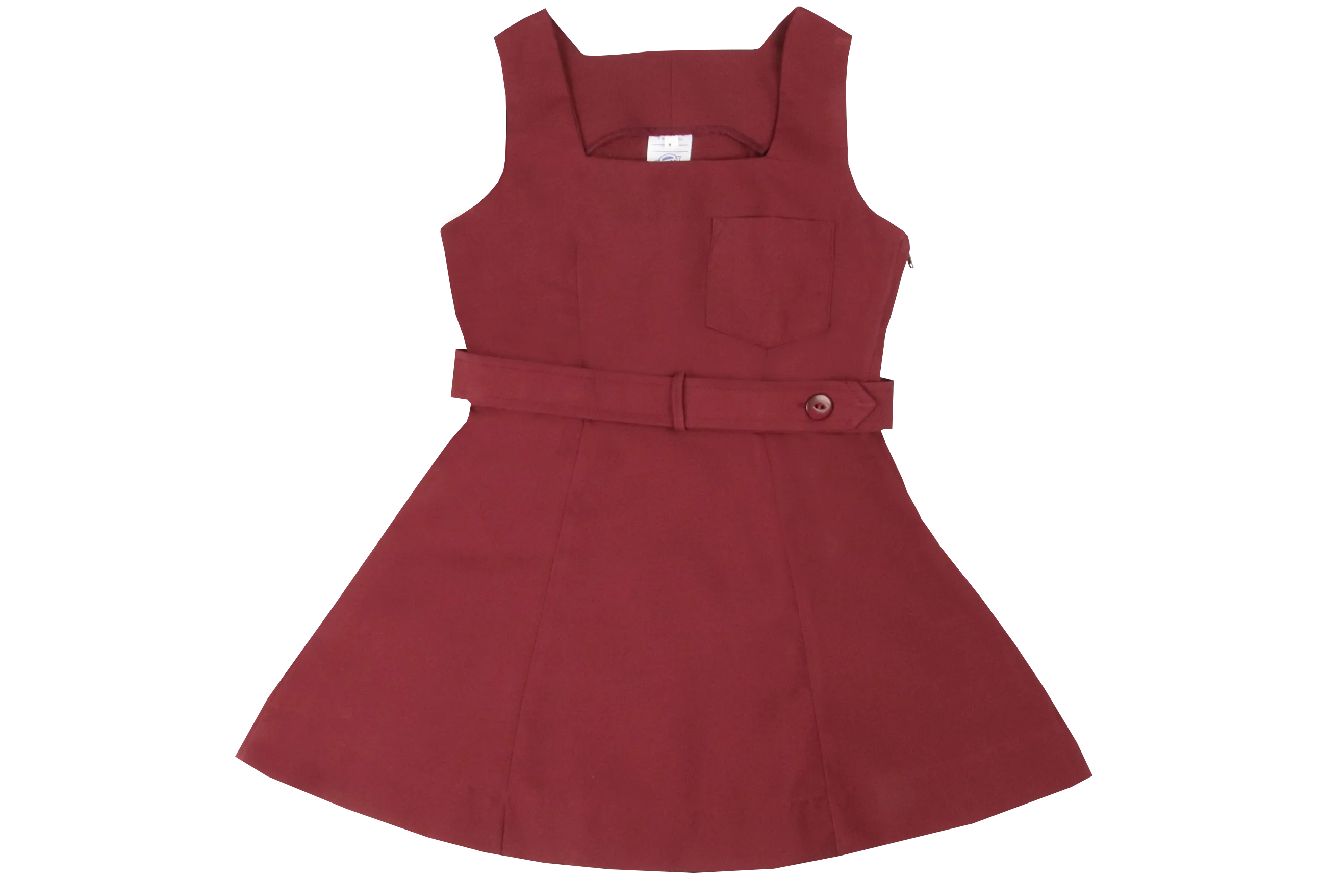 Plain Tunic - Maroon Square