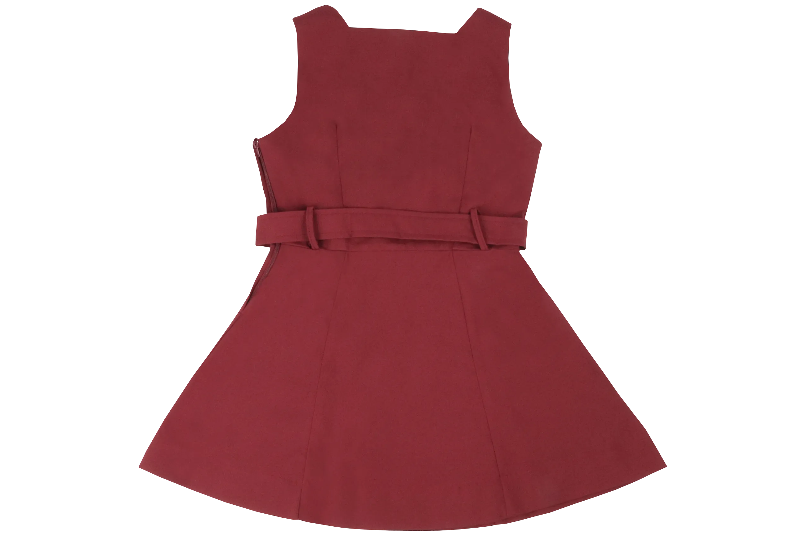 Plain Tunic - Maroon Square