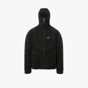 Polar Fleece Jacket "Raven Black"