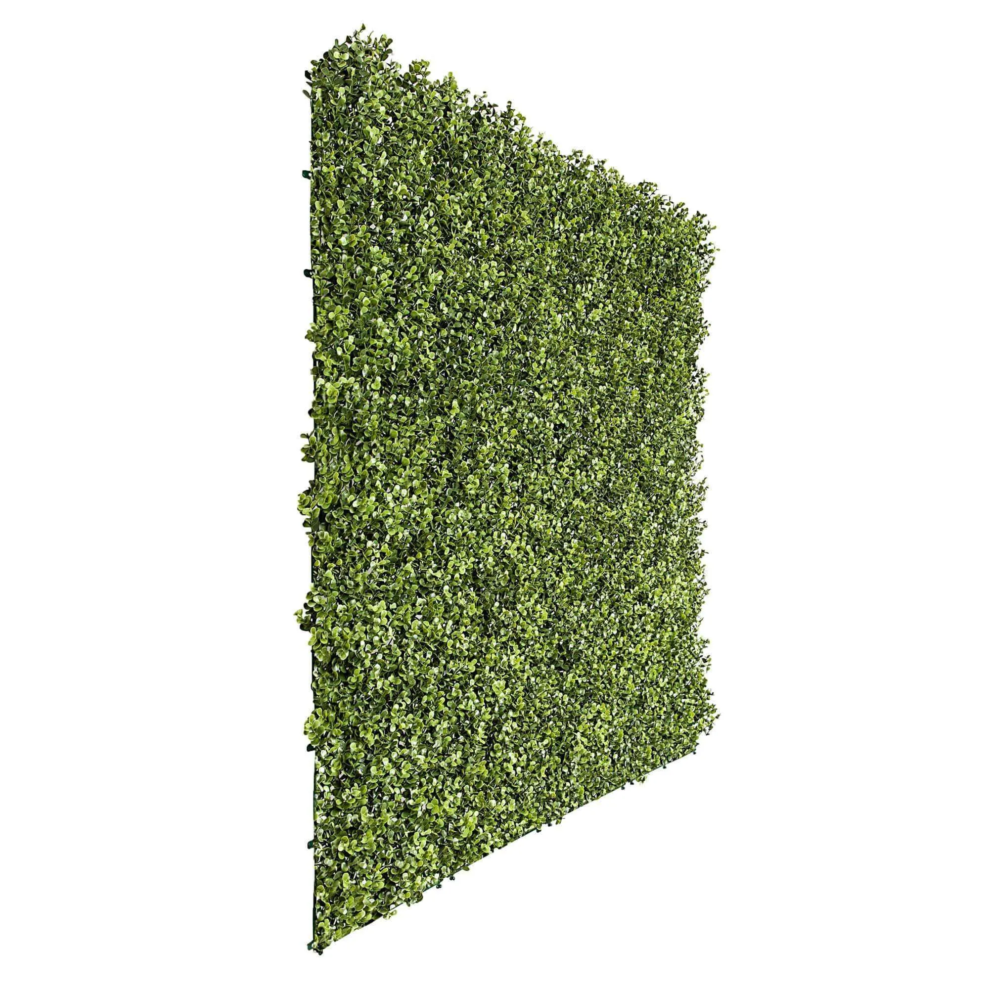 Premium Natural Buxus Artificial Hedge Panel 1m x 1m UV Resistant