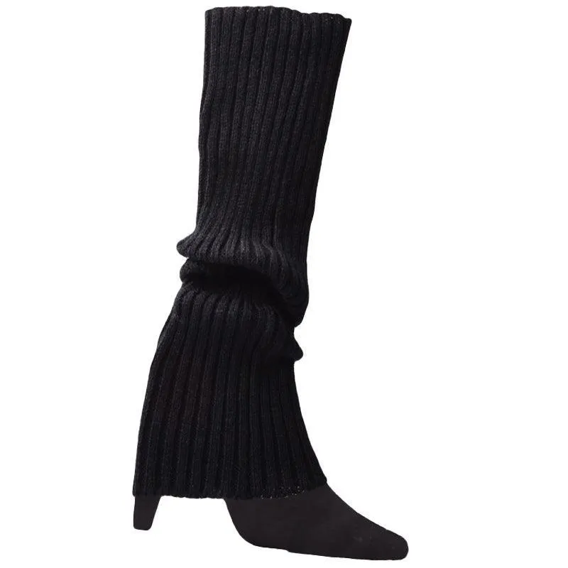 Ribbed Knit Leg Socks