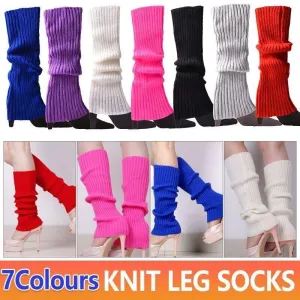 Ribbed Knit Leg Socks