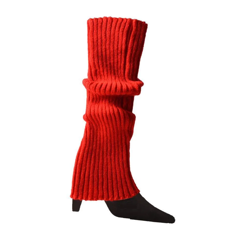 Ribbed Knit Leg Socks