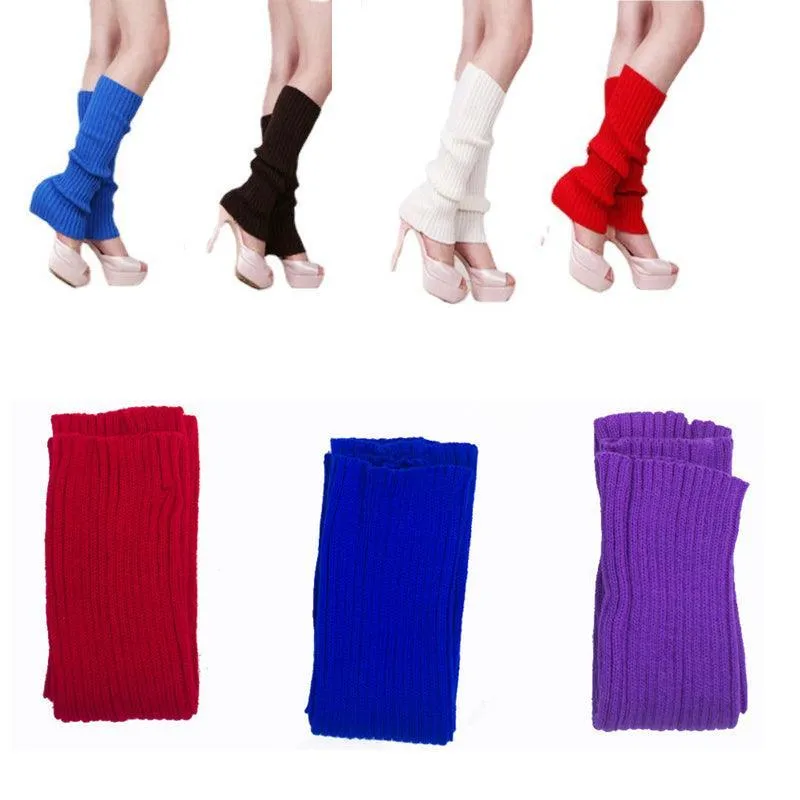 Ribbed Knit Leg Socks