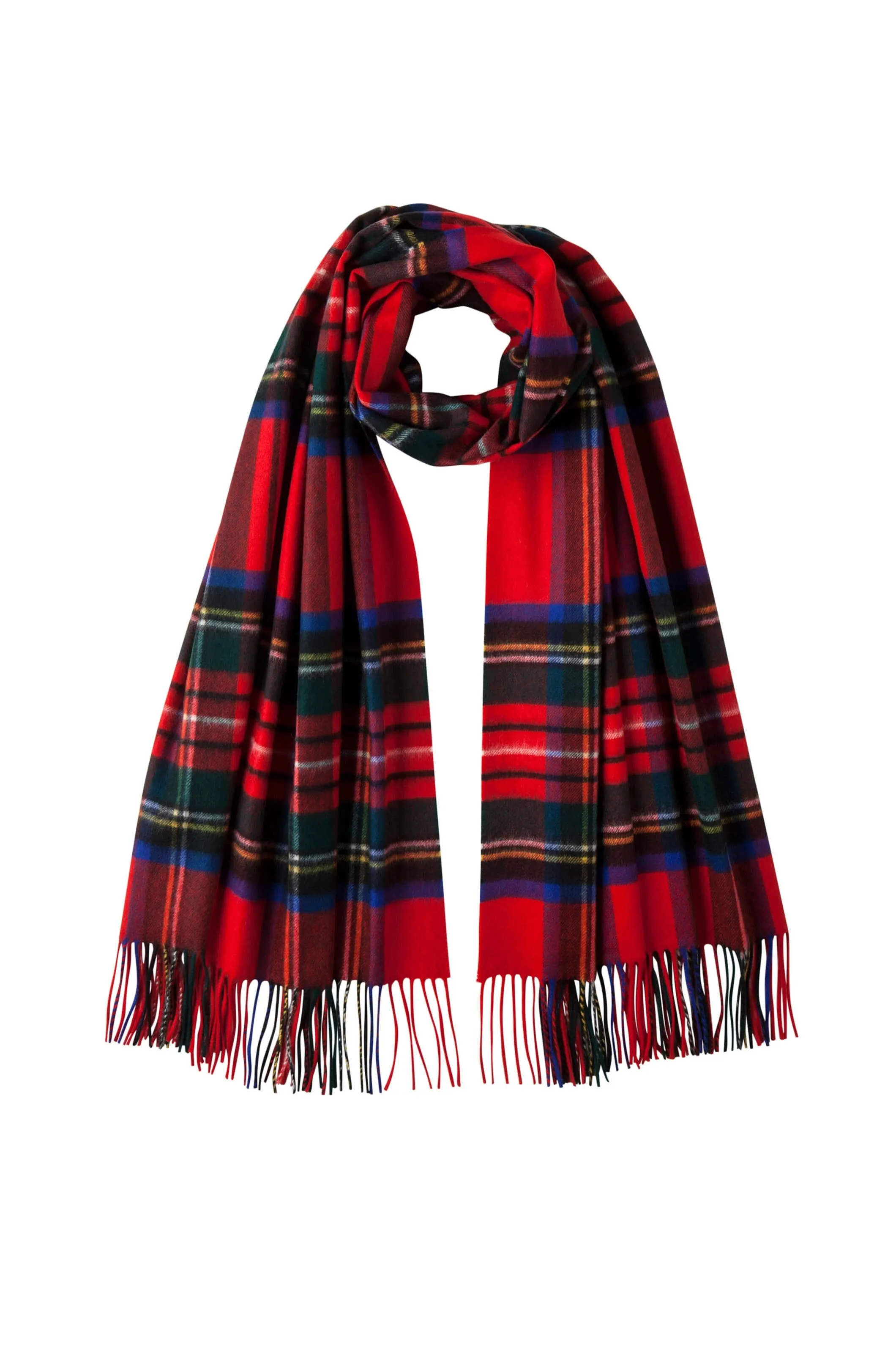 Royal Stewart Tartan Cashmere Stole