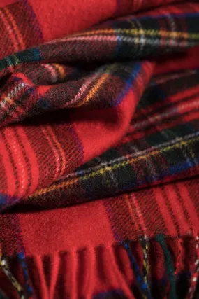 Royal Stewart Tartan Cashmere Stole