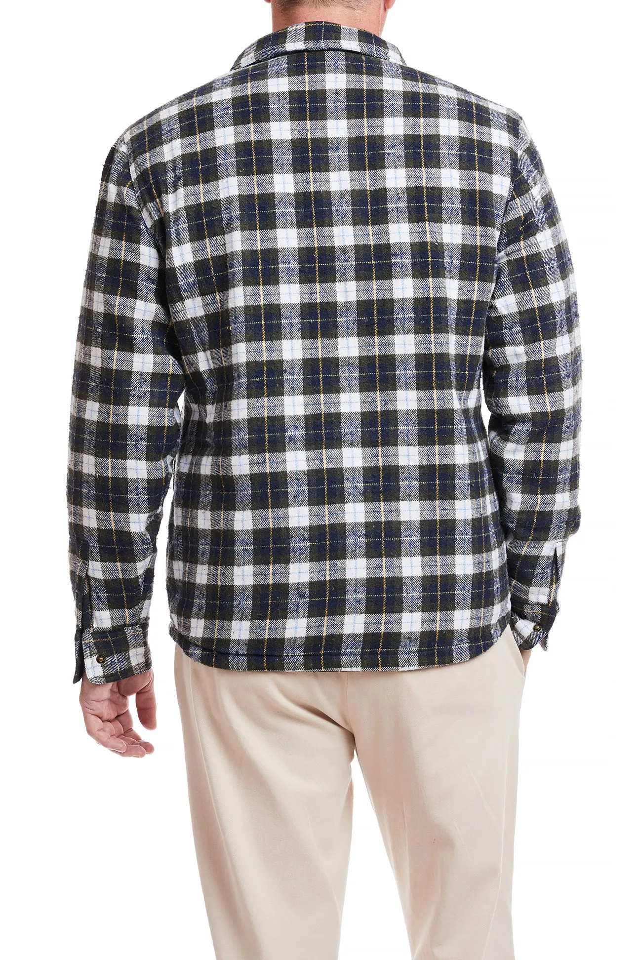 Shacket Nantucket Flannel Windowpane