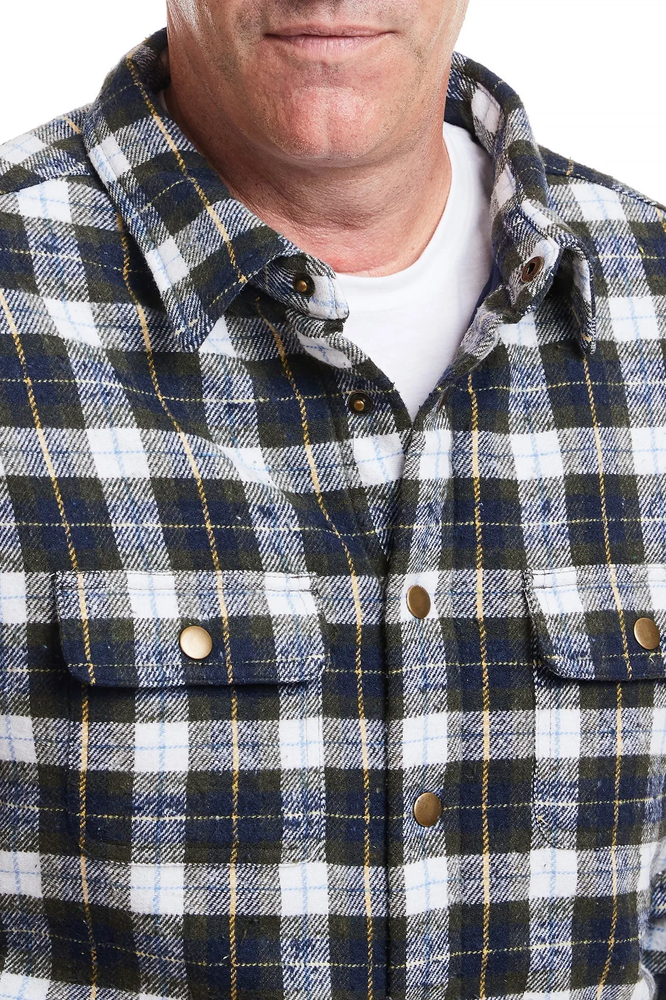 Shacket Nantucket Flannel Windowpane