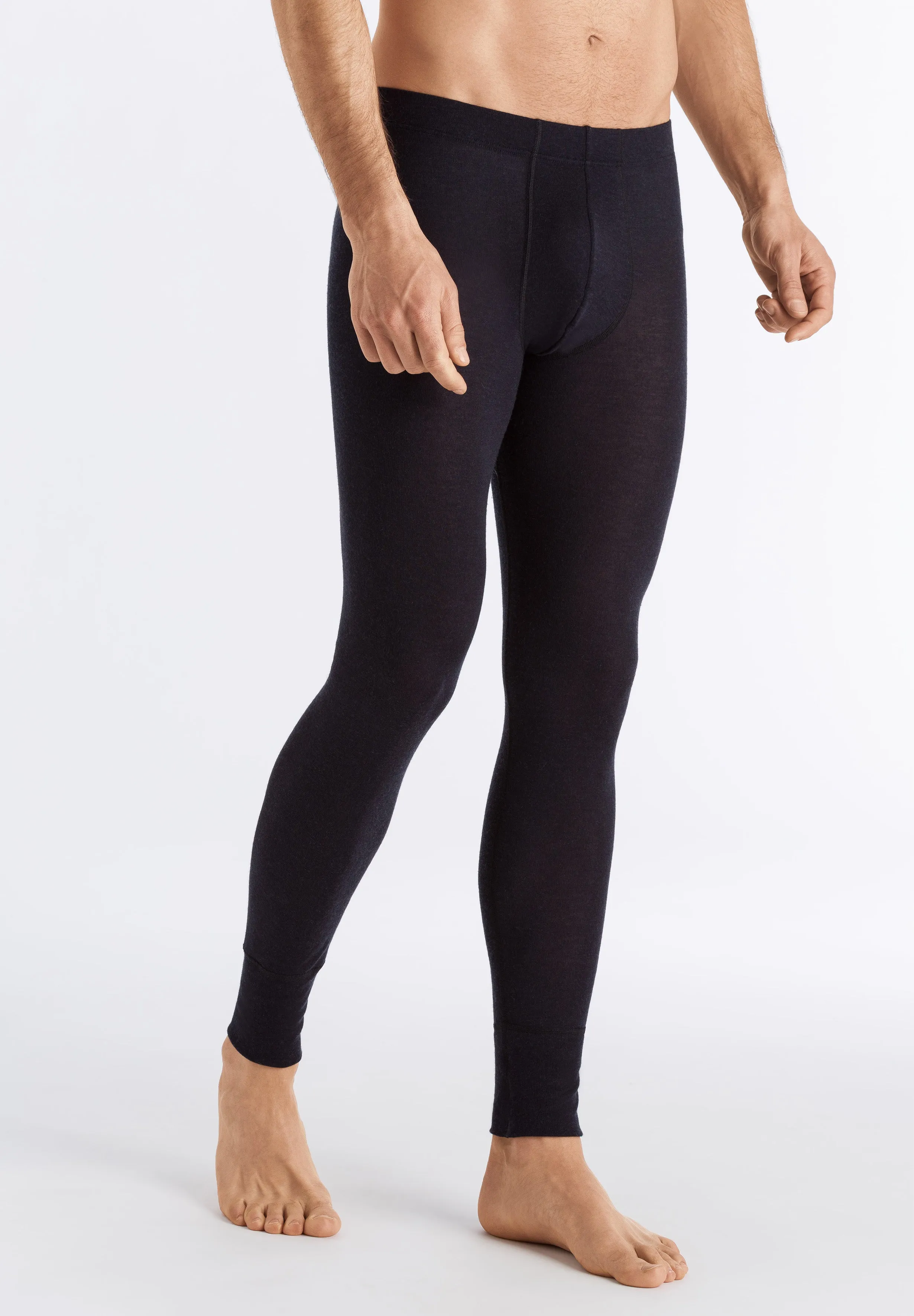 Silk/Cashmere Longleg Pant | Black 73151-019