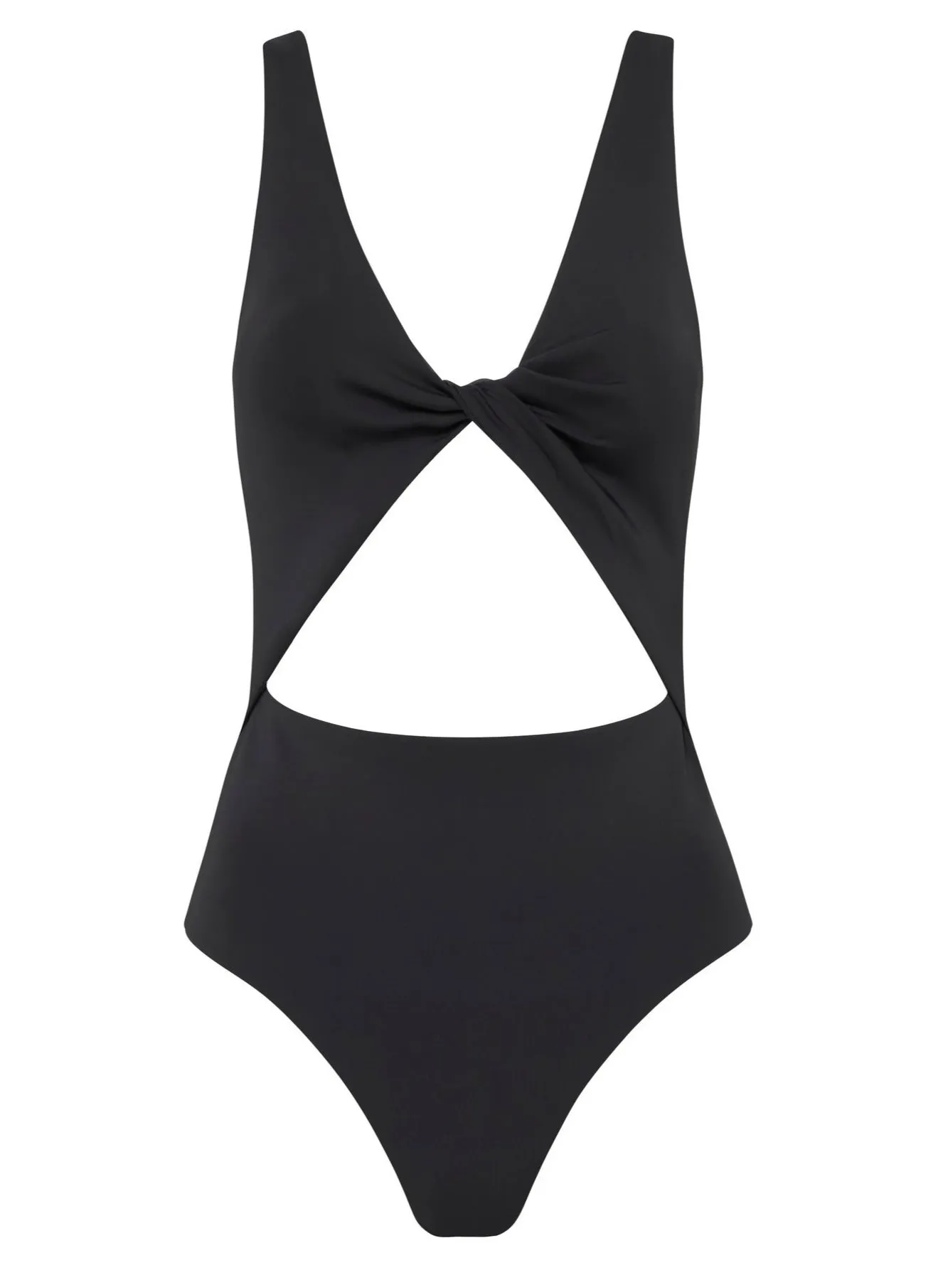 Sir Hendry Twist One Piece in Black