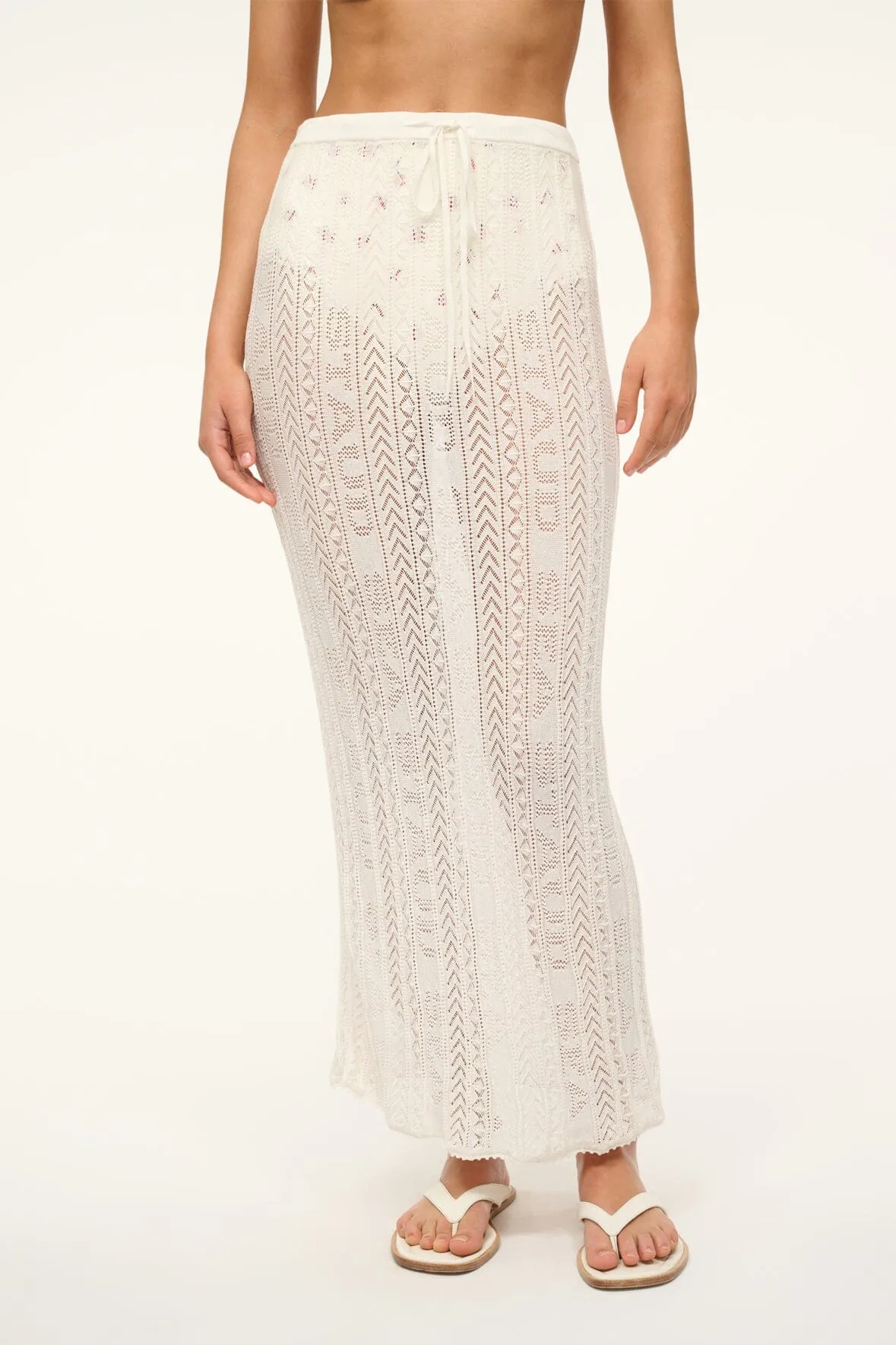 ST MALO COVERUP SKIRT | IVORY