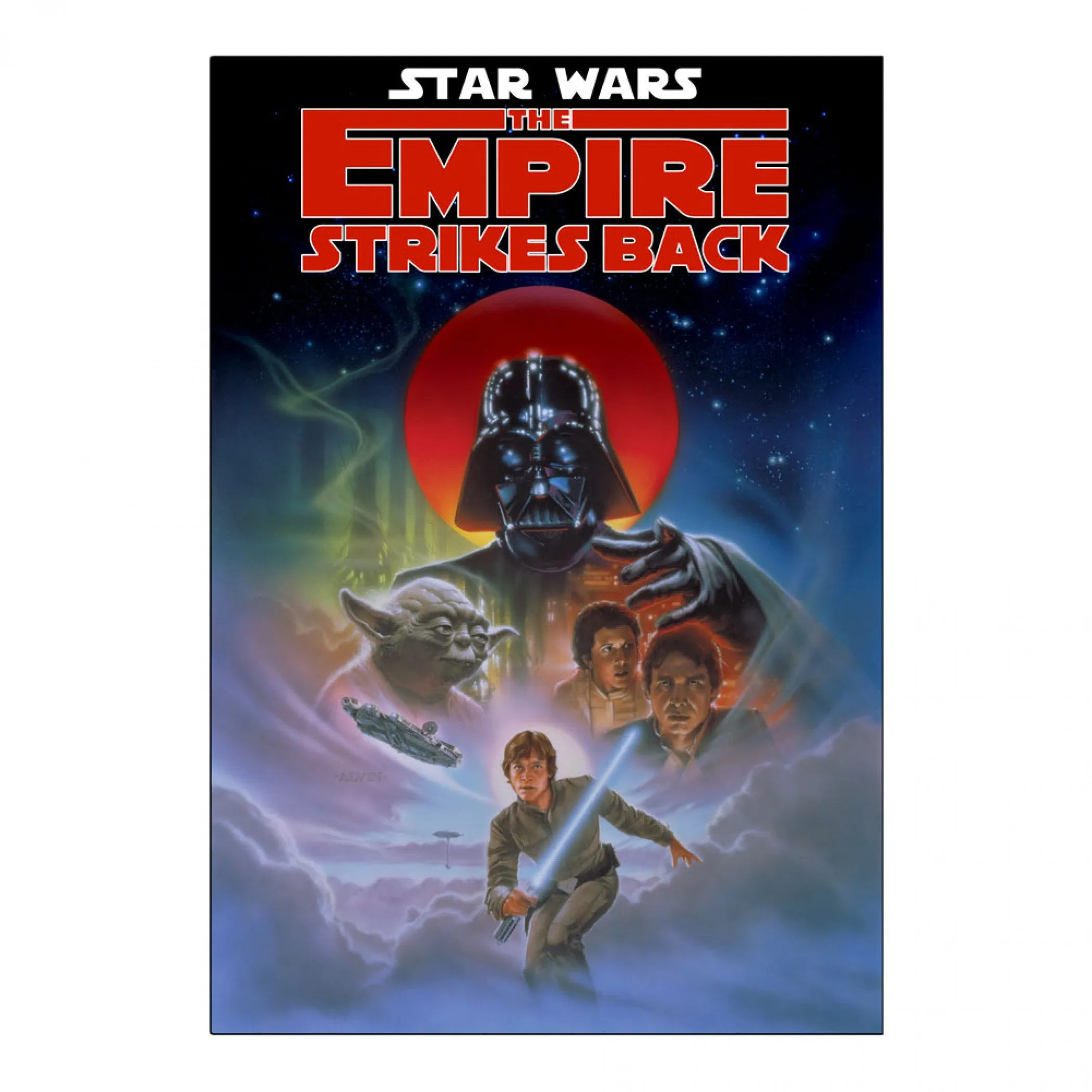 Star Wars Original Trilogy Empire Strikes Back Ep. V Poster T-Shirt