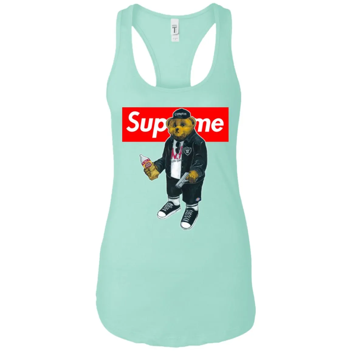 Supreme Bear Guns T-shirt Women Tank Top