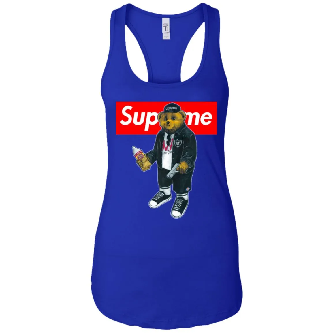 Supreme Bear Guns T-shirt Women Tank Top