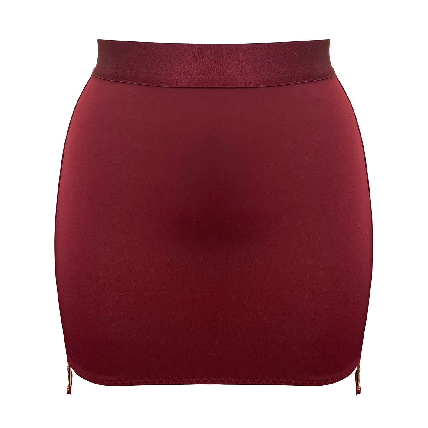 Syra open back skirt - morello