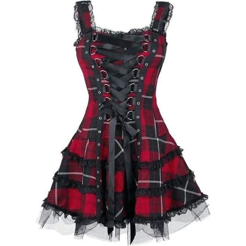 Tartan Pinup Dress