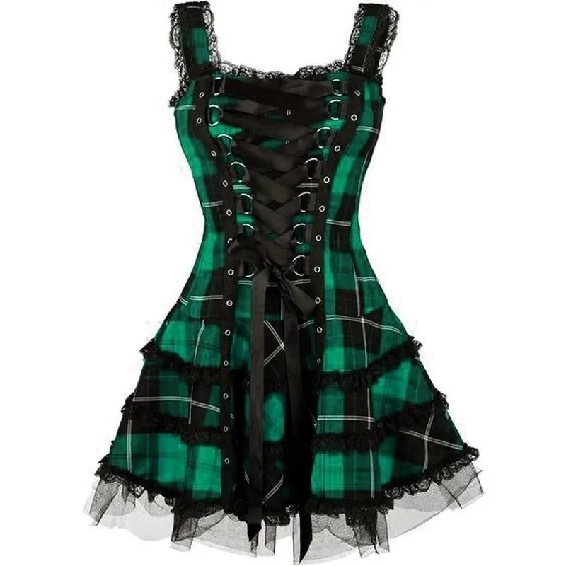 Tartan Pinup Dress