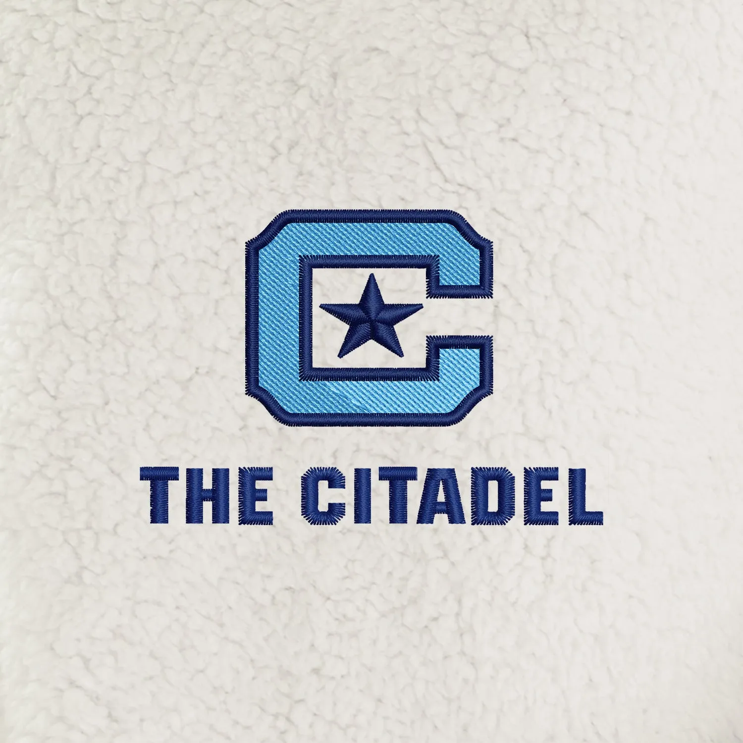 The Citadel C Star Sports logo, Ladies Cozy Fleece Jacket