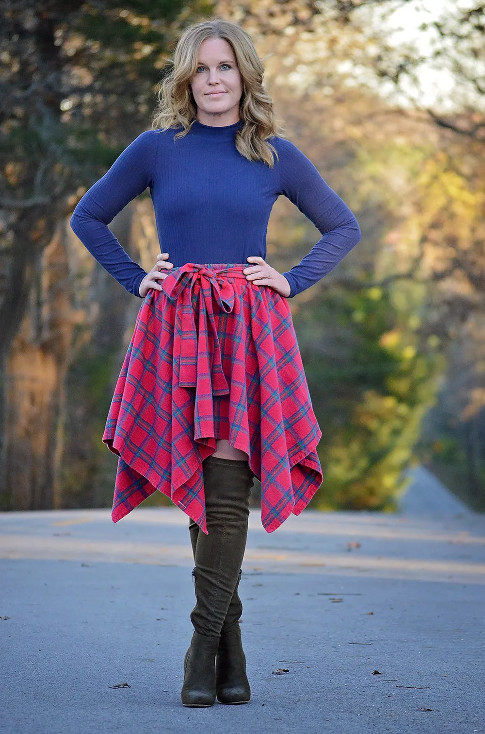 The TikTok Rapt Skirt PDF Sewing Pattern