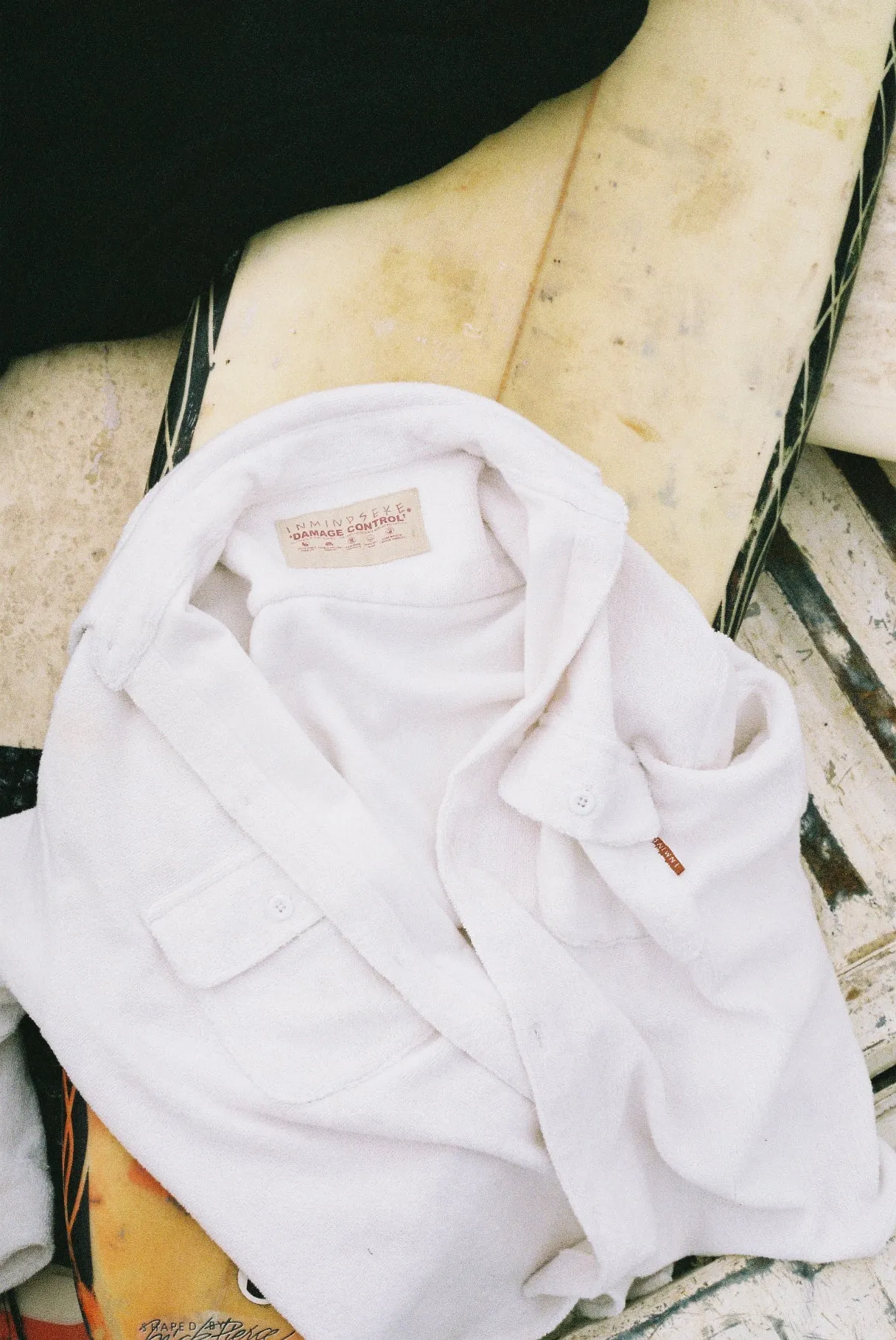 THE TOWEL SHACKET / WHITE