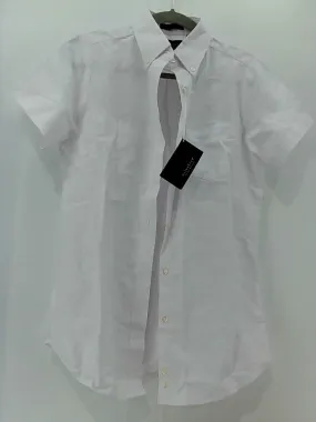 Ultraclub Men's White Regular Dress Shirt Small