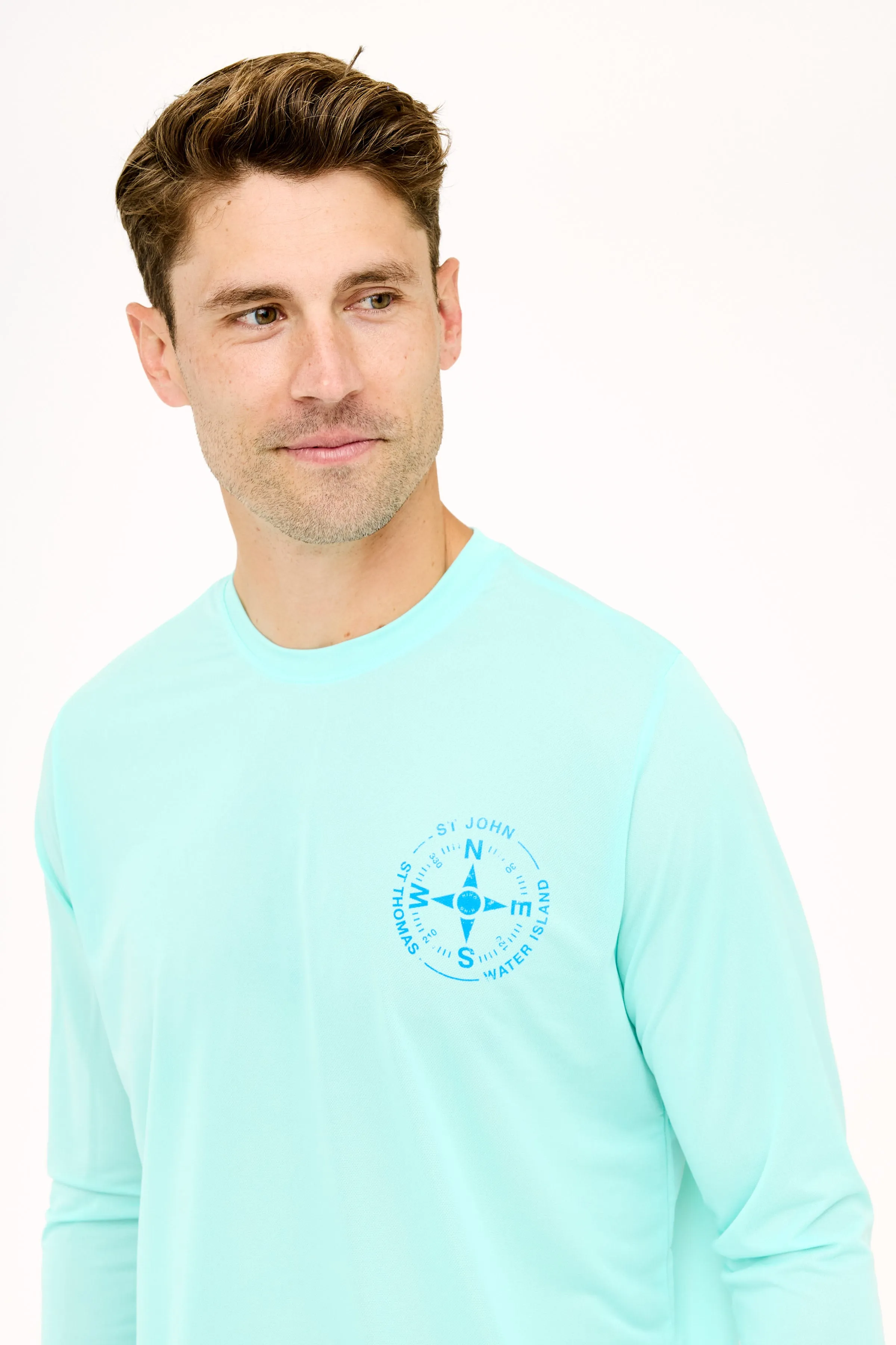 VI Compass UPF50 Shirt - Sea Green