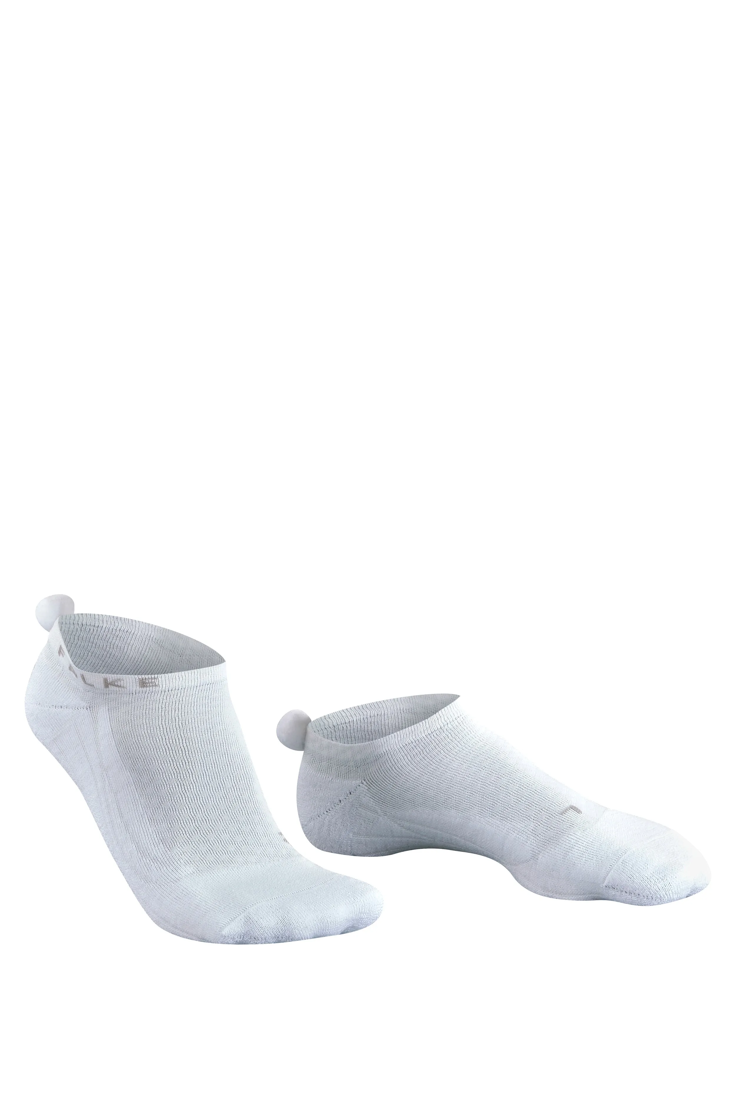 White PomPom Golf Socks