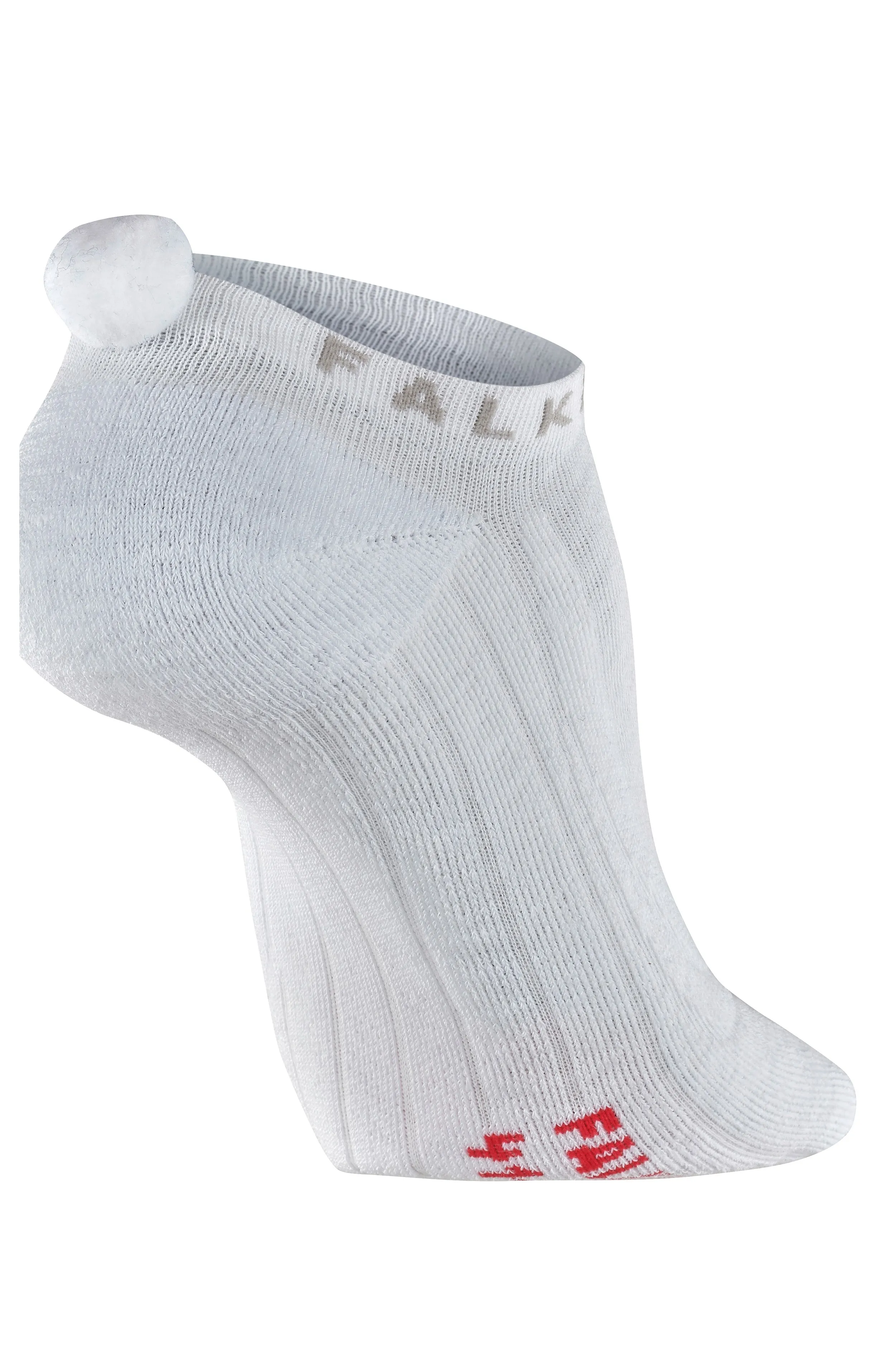 White PomPom Golf Socks