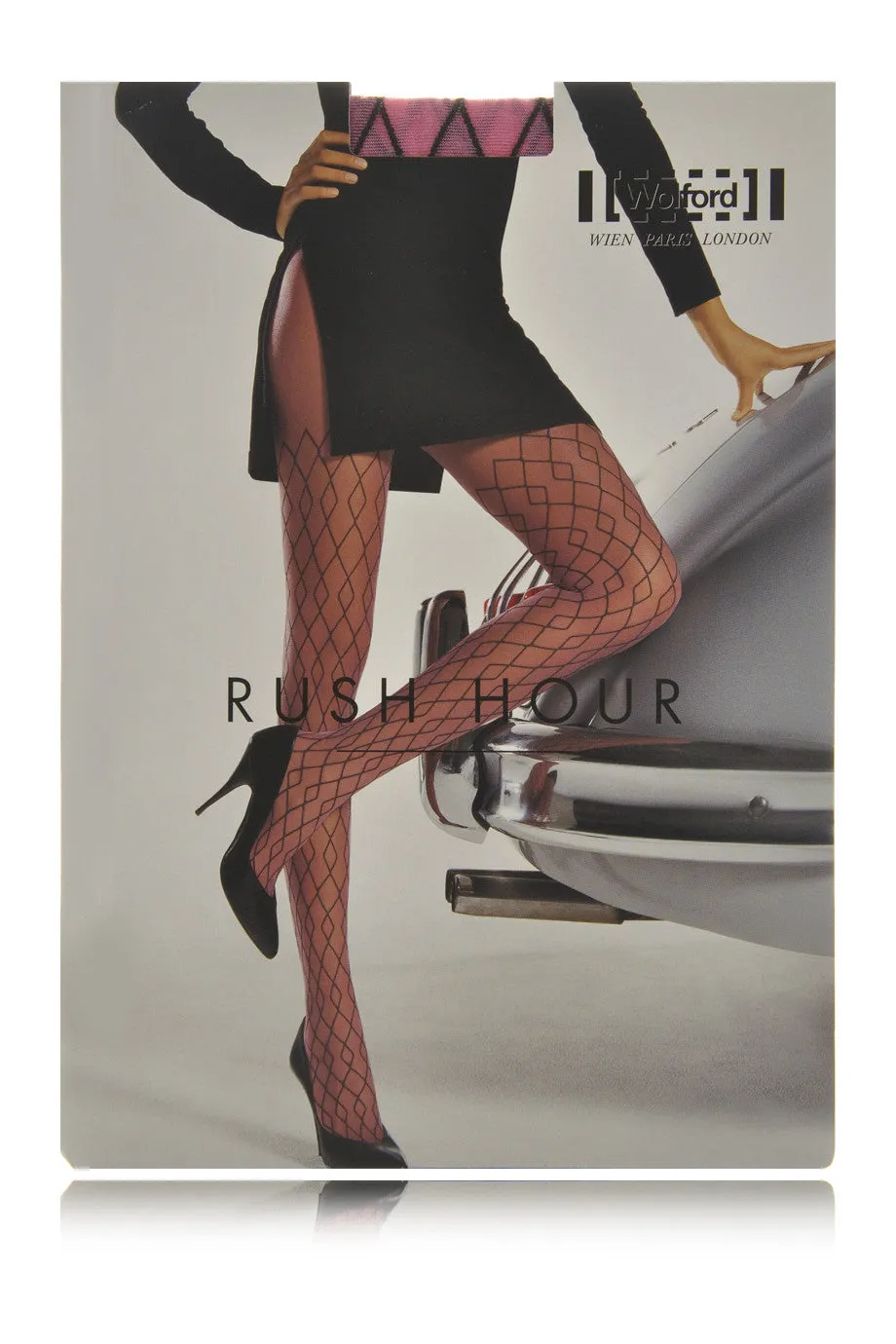 WOLFORD RUSH HOUR Diamond Fragon Fruit Tights 9881