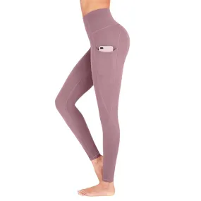 Women Yoga Pants High Waist Leggings Outwear Sports Trousers Gym Fitness Seamless Legging Push Up Tights Tummy Control