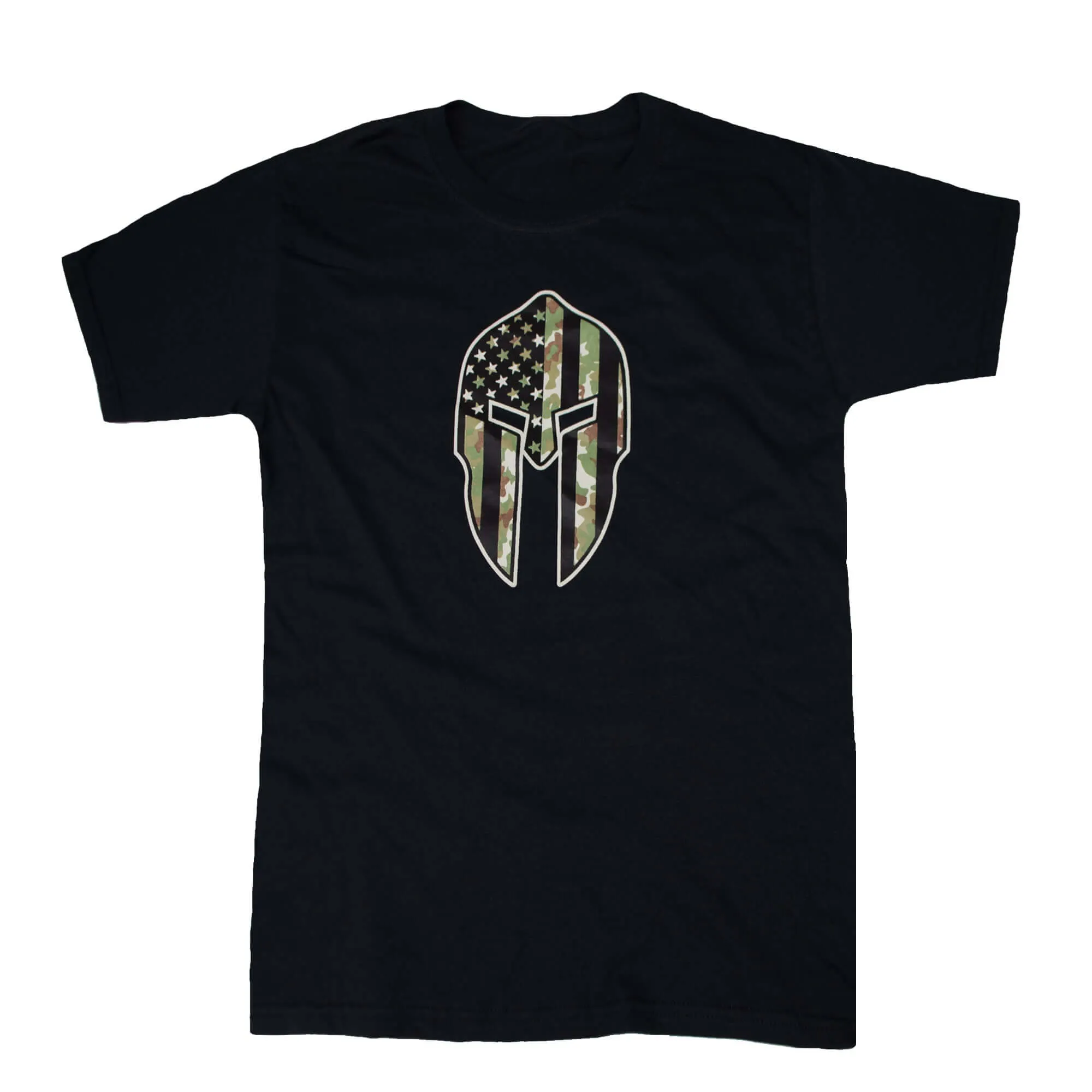 Youth Camo Spartan T-Shirt