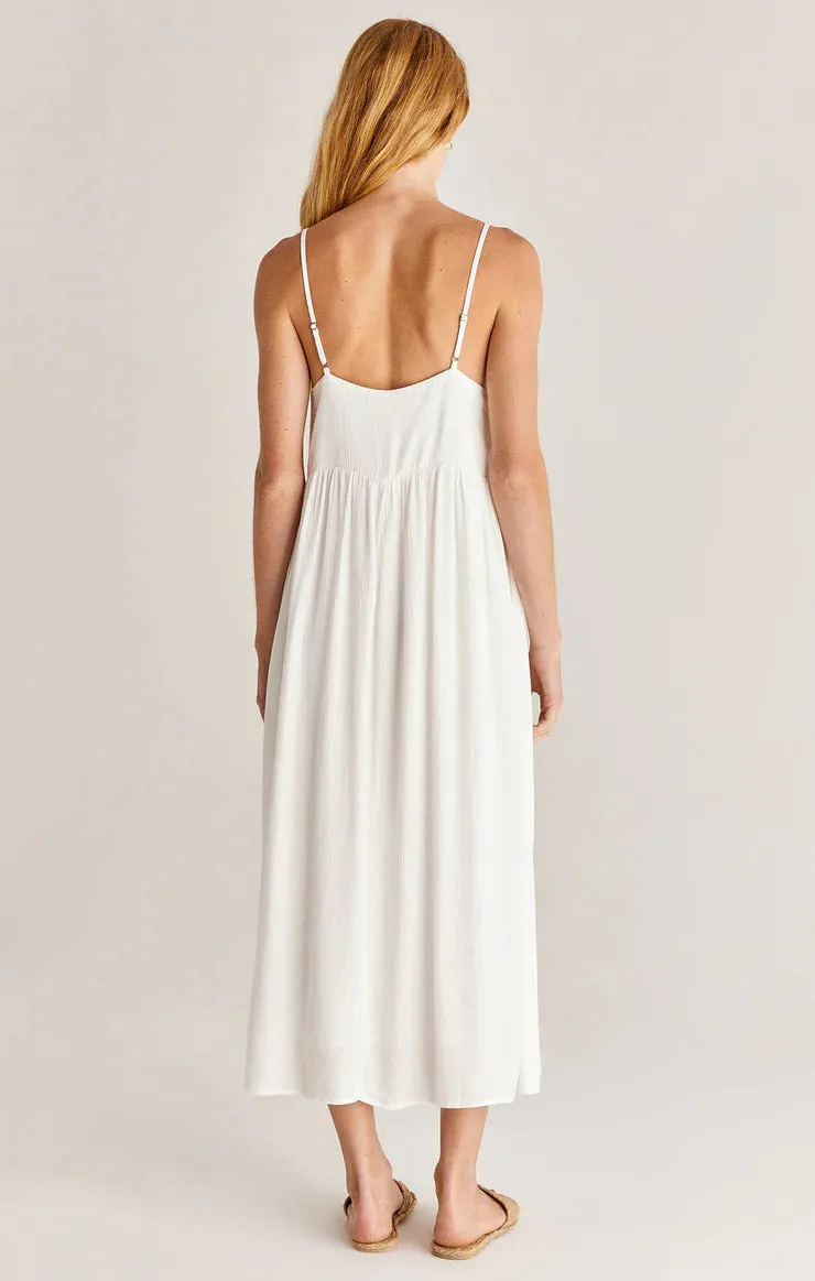 Z Supply Atlas Midi Dress - White