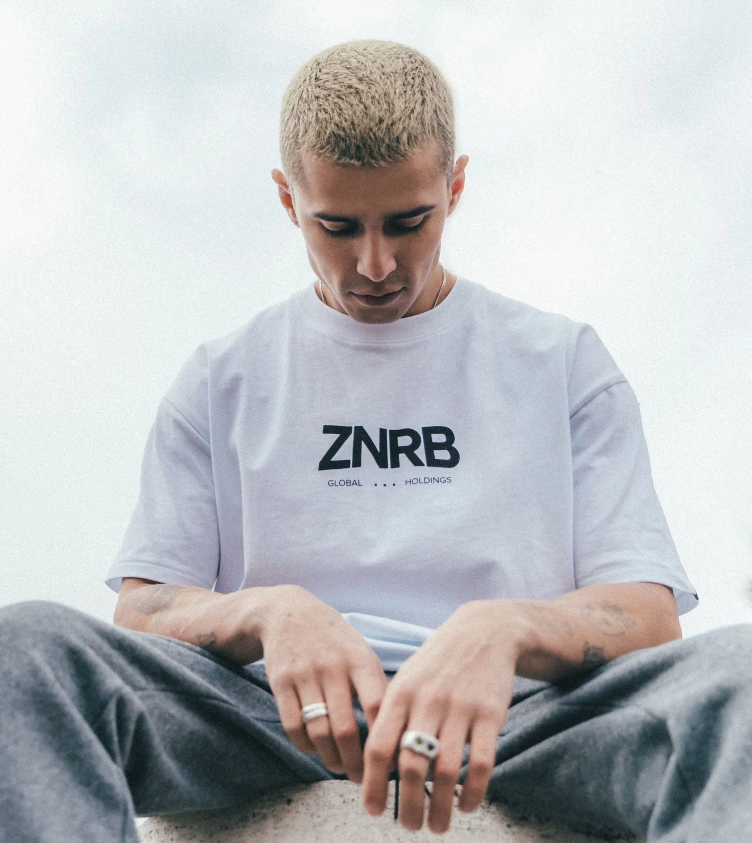 ZNRB Box Tee White